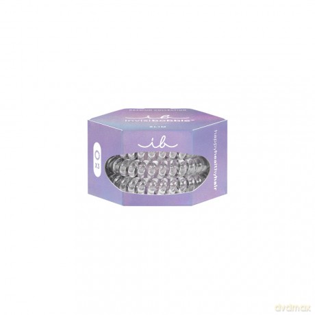 Hair band Slim Premium Crystal Clear 3 pcs