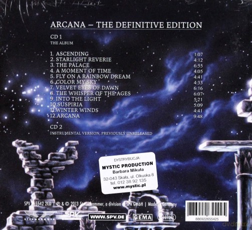Edenbridge: Arcana (Special Edition) (digipack) [2CD]