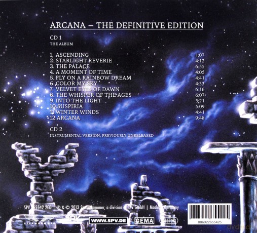 Edenbridge: Arcana (Special Edition) (digipack) [2CD]