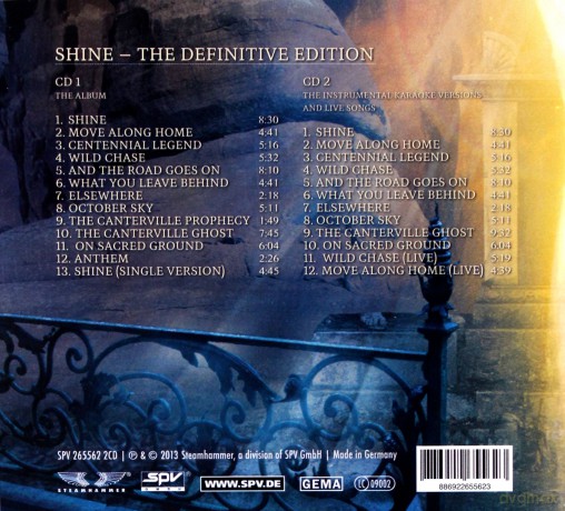Edenbridge: Shine (Special Edition) (digipack) [2CD]