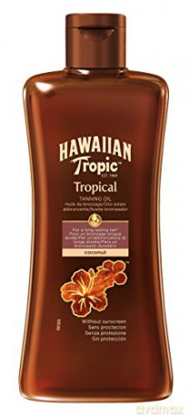 Hawaiian Tropic Tropical Tanning Oil Sonnenöl ohne LSF, 200 ml, 1 St