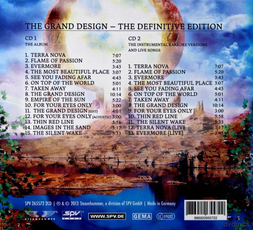 Edenbridge: The Grand Design (Special Edition) (digipack) [2CD]