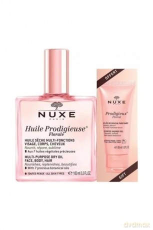 Huile Prodigieuse Florale + Prodigieux Floral Duschgel Geschenk 100 + 30 ml