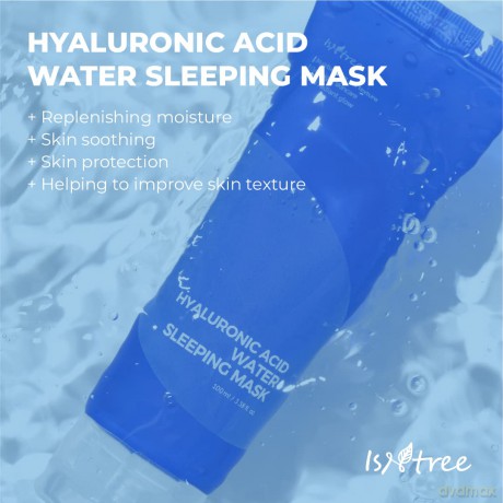 Hyaluronic Acid Water night moisturizing mask Sleeping Mask 100 ml