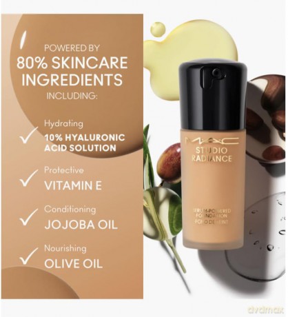 Hydrating make-up Studio Radiance Serum Powered Foundation 30 ml - Shade: NW30