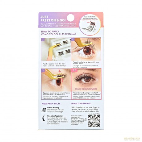 ImPRESS tufted eyelashes - Variant: 02 Authentic Natural