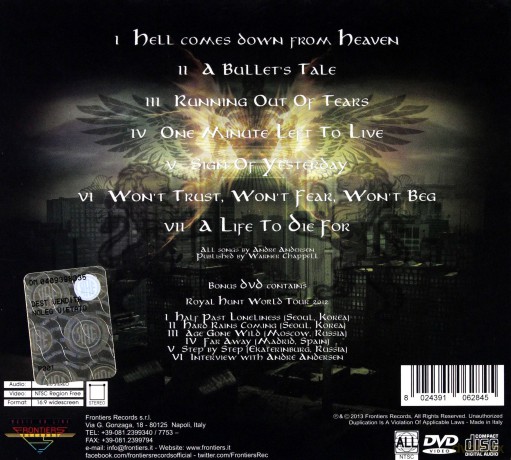 Royal Hunt: A Life To Die For (digipack) [CD]+[DVD]