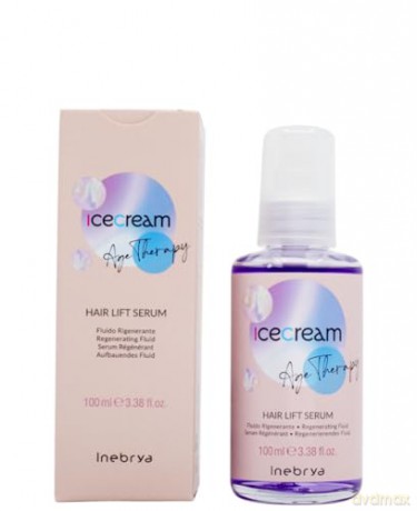 Inebrya Ice Cream Age Therapy Hair Lift Serum - Fluido Rigenerante 100ml