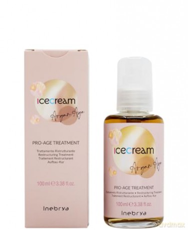 Inebrya Ice Cream Argan Age Pro-Age Treatment - Trattamento Ristrutturante 100ml