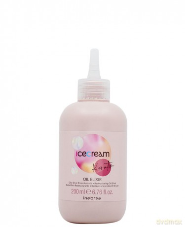 Inebrya Ice Cream Keratin Oil Elixir - Restructuring Oil Elixir 200ml