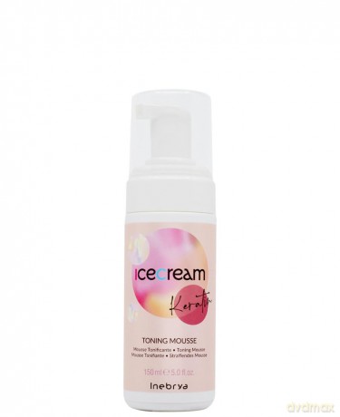 Inebrya Ice Cream Keratin Toning Mousse - Mousse Tonificante 150ml