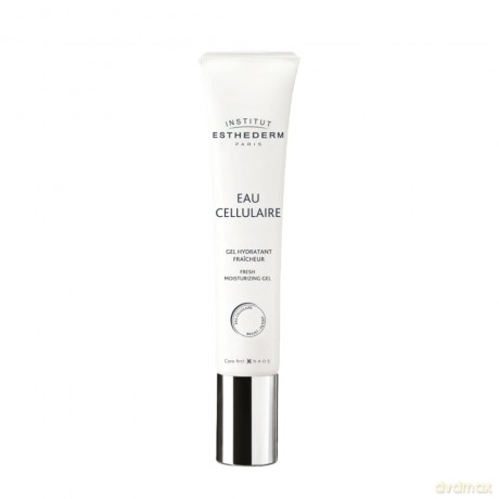 Institut Esthederm - Zellwasser - feuchtigkeitsspendendes Gel für Gesicht und Hals - spendet langanhaltende Feuchtigkeitspflege, ohne zu glänzen, Tube 40 ml
