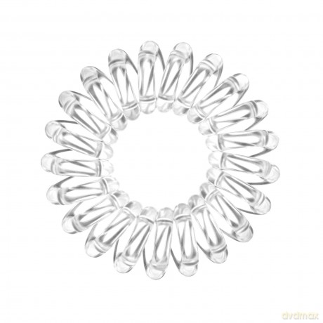 invisibobble Extra Care Haargummis Mini Crystal Clear I Kleine 3x transparente Haargummis Feines Haar I das Original, designed im Herzen Münchens