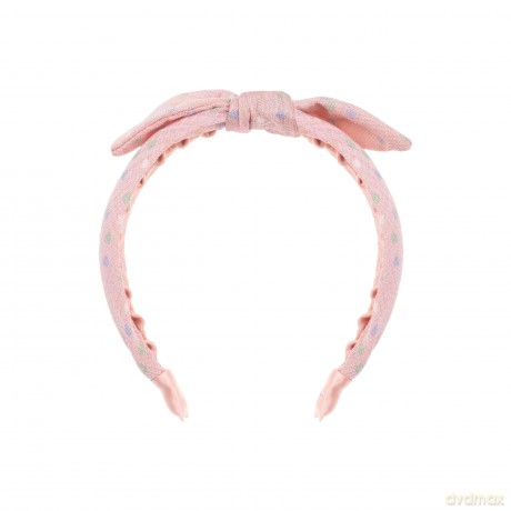 Invisibobble Hairhalo Kids x1 Haarreif für Mädchen, Rosa, mit Schleife - Haarreif für Mädchen, anpassungsfähige Form, für Babys, Mädchen, mit starkem Halt