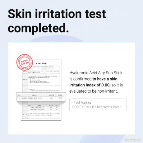 ISNTREE Hyaluronic Acid Airy Sun Stick - Sonnencreme ideal für unterwegs - Sunscreen SPF/LSF 50+