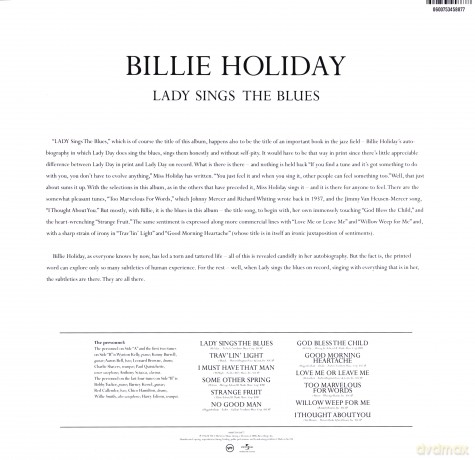 Billie Holiday: Lady Sings The Blues [WINYL]