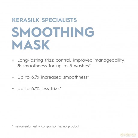 Kerasilk Glättungsmaske für krauses Haar, vegane Formel, 200 ml