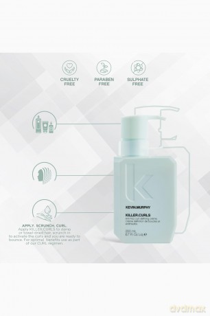 KEVIN.MURPHY Killer Curls Antifrizz Curl Defining Cream, 200ml