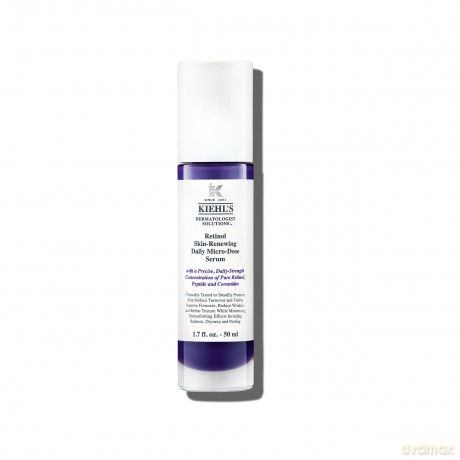 Kiehl's FACECARE RETINOL SKIN-RENEWING DAILY MICRO-DOSE TREATMENT, 50 ml., Blau