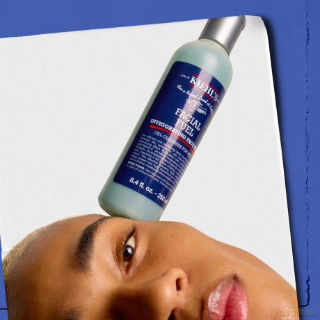 Kiehl's Facial Fuel Energizing Face Wash homme/man Reinigungsgel, 1000 ml