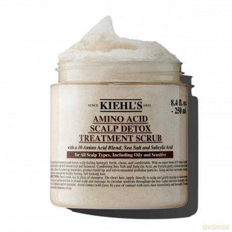 KIEHL'S HAIR AMINO ACID DETOXIFYING SCALP SCRUB, 250 ml.