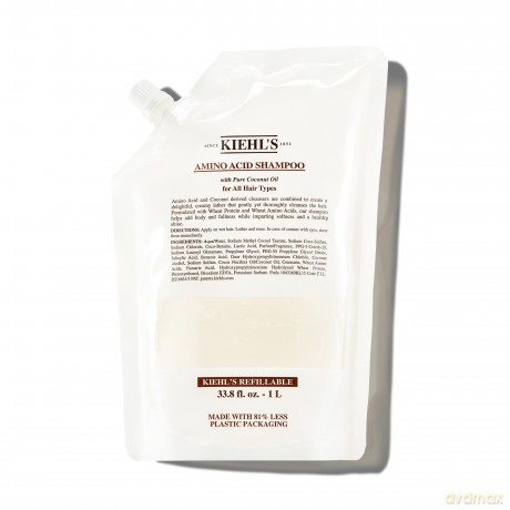 KIEHL'S HAIR Amino Acid Shampoo Refill Pouch, 1 L.