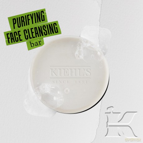 KIEHL'S Rare Earth Deep Pore Purifying Concentrated Cleansing Bar, 100 g