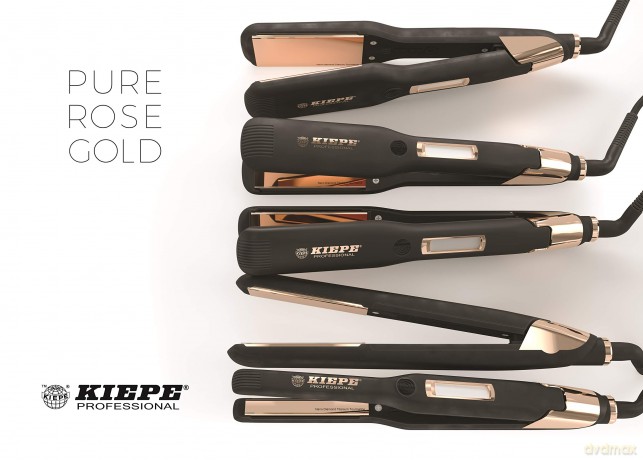 Kiepe Pure Rose Gold Straightener