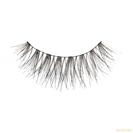 KISS Magnetische Wimpern, Tempt, 1 Paar synthetische falsche Wimpern mit 5 Doppelstärken-Magneten Schwarz