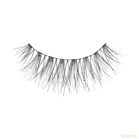 KISS Magnetische Wimpern, Tempt, 1 Paar synthetische falsche Wimpern mit 5 Doppelstärken-Magneten Schwarz
