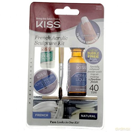Kiss Nail FRNC ACR Kit Größe EA Kiss French Acryl Skulptur Kit