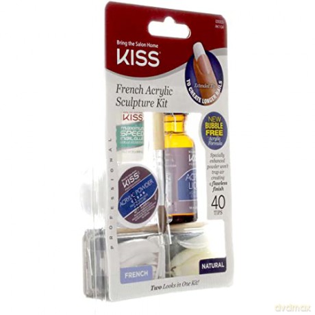 Kiss Nail FRNC ACR Kit Größe EA Kiss French Acryl Skulptur Kit