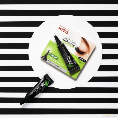 Kiss Strip Wimpernkleber Schwarz, 7 g