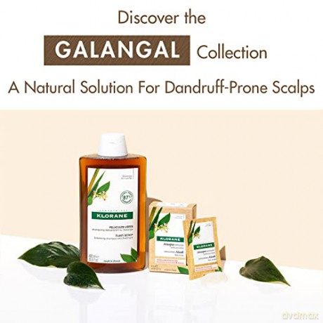 Klorane Galangal Treating Powder - Maske für anhaltende Schuppen, 8x3gr