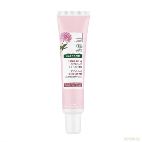 KLORANE Reichhaltige Bio-Pfingstrosencreme, 40 ml