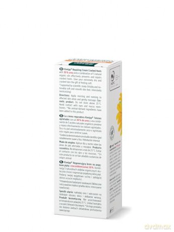 Kneipp Creme rissiger Fersen; repariert und verhindert Risse in den Fersen; regeneriert; beruhigt und erfrischt; natürliche und organische Öle; Harnstoff; Panthenol; Orangengeruch; 50 ml