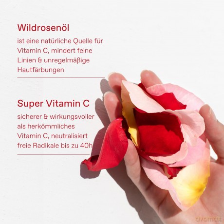 KORRES APOTHECARY WILD ROSE Gel-Creme für strahlenden Teint - normale Haut und Mischhaut, 40 ml, dermatologisch getestet, vegan