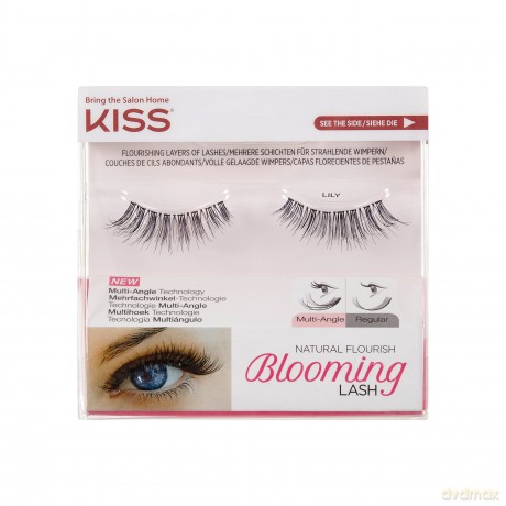 Küssen Sie blühende Wimpern-Lilie