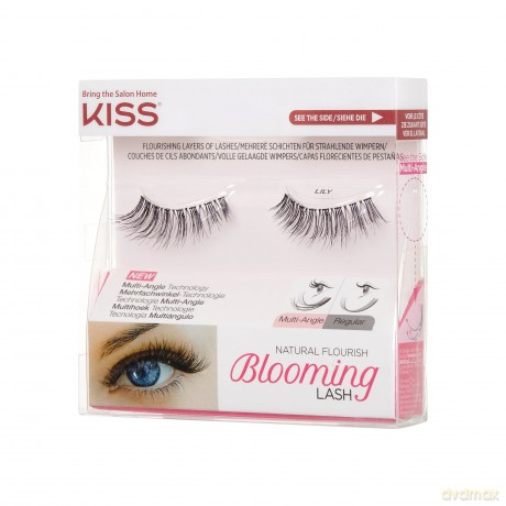 Küssen Sie blühende Wimpern-Lilie