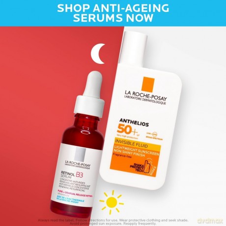 La Roche Posay Anti-Falten Serum-Konzentrat, Für normale bis empfindliche Haut, Intensiv Korrigierend und Regenerierend, Retinol und Vitamin B3, Retinol B3 Serum, 30 ml