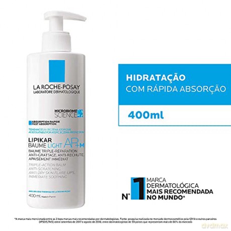 La Roche Posay Lipikar Baume light AP+ M 400 ml Lotion