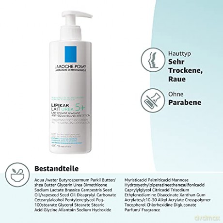 La Roche Posay Lipikar Lait Urea 5+ Lotion 400 ml