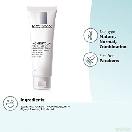 La Roche Posay Pigmentclar Brightening Foaming Cream Cleanser Reinigungscreme 125 ml