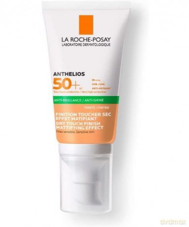 La Roche-Posay Anthelios Touch SEC SP50 + T50, Parfümfrei, Braun, 50 ml