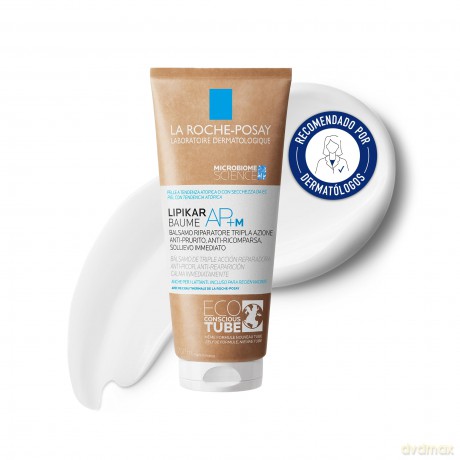 La Roche-Posay Microbiome Science Lipikar Baume AP+ M Creme Ecotube, 200 ml