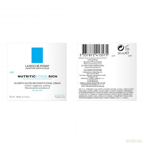 La Roche-Posay Nutritic Intense Creme Reichhaltig 50 ml, 1 stück