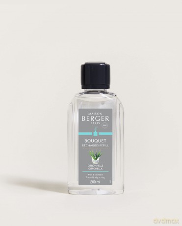 Lampe Berger Citronnelle Raumduft Nachfüllflasche, klar, 200ml, 200