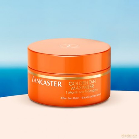 LANCASTER Golden Tan Maximizer After Sun Balm, Balsam, Repair-Komplex rehydriert und beruhigt, empfindliche Haut, 200ml