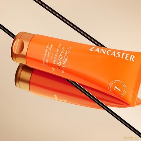 LANCASTER Golden Tan Maximizer After Sun Lotion, Repair-Komplex rehydriert und beruhigt, für empfindliche Haut, 250ml