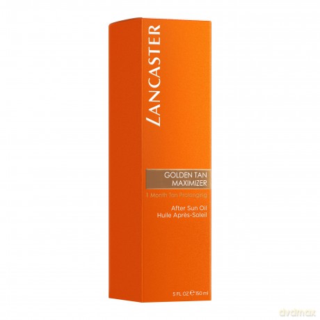 LANCASTER Golden Tan Maximizer After Sun Oil, Öl mit Repair-Komplex rehydriert und beruhigt, empfindliche Haut, 150ml